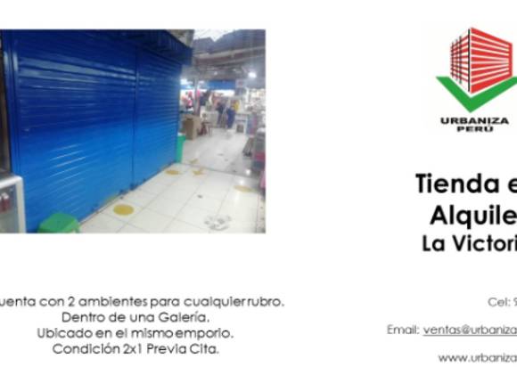 Local Comercial en Alquiler en La Victoria