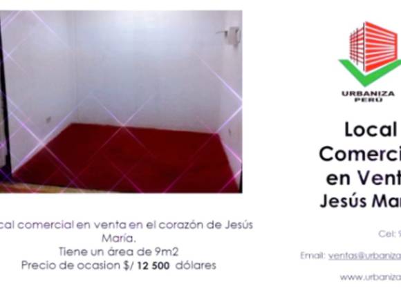 Local Comercial en Venta Jesus Maria
