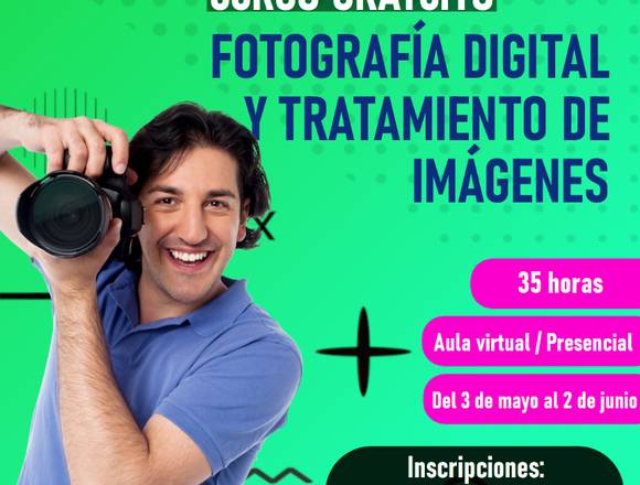 Curso de Fotografía Digital 100% subvencionado