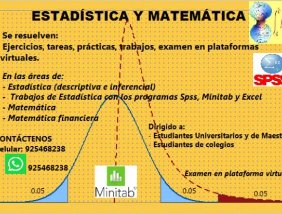 Asesoría en Estadística y Matemática