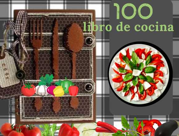 Libro de cocina 100 recetas