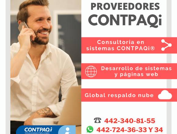 Proveedores Sistemas CONTPAQi Querétaro