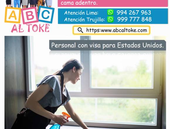 Trabajadoras del hogar con visa