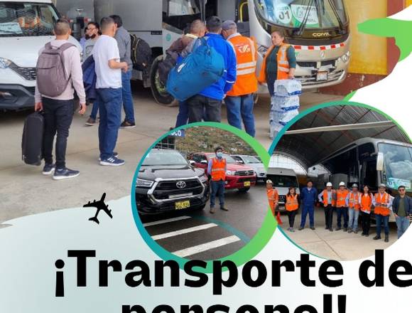 TRANSPORTE DE PERSONAL - A NIVEL NACIONAL 