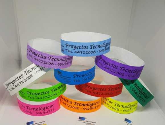 Brazaletes para Eventos/Pulseras de Control