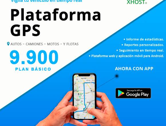 Plataforma GPS - Vigila tu vehículo en tiempo real