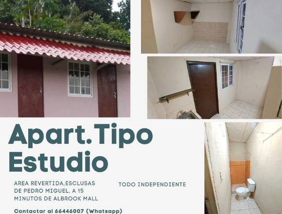 Apartamento tipo estudio en Ancon 