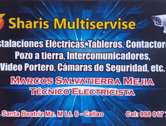 Técnico Electricista + de 30 años de experiencia