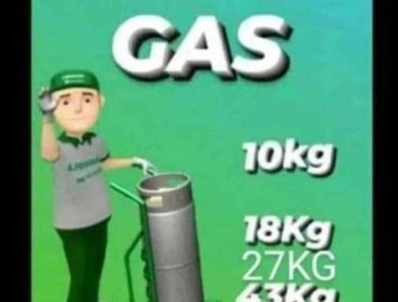 Recarga de gas propano 