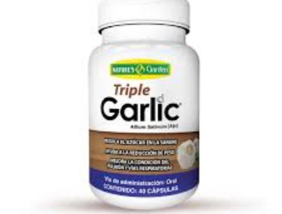 TRIPLE GARLIC - Cápsulas de Ajo