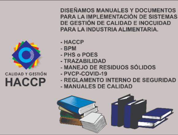 MANUALES BPM,. POES Y HACCP