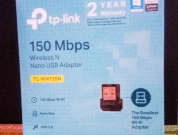Adaptador Wifi Usb Tp-link 150 Mbps