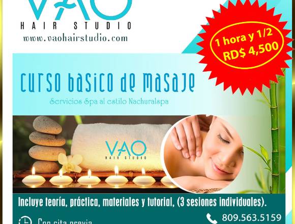 Curso básico de masaje