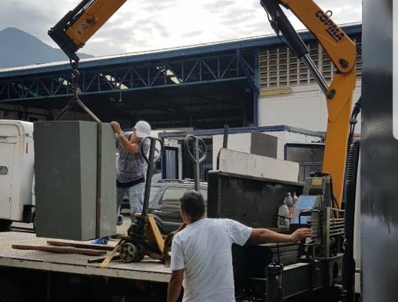 TRANSPORTE Y MUDANZA DE CAJAS FUERTES, BOVEDAS