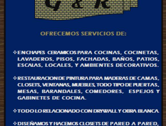 Servicios profesionales G & R