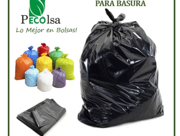 BOLSAS PARA DESECHOS - BOLSAS PECOLSA