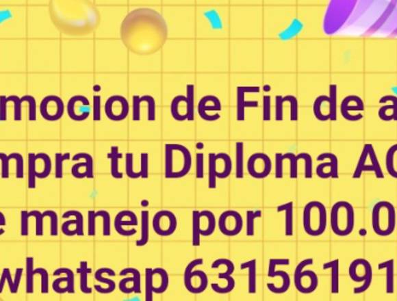 Diploma manejo comercial en linea