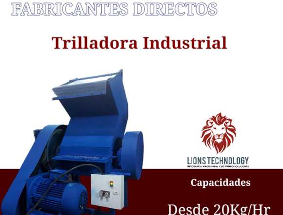 TRILLADORA INDUSTRIAL TRILLADORA CAUCHOS 