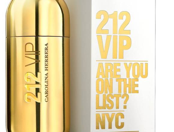 212 VIP DORADO, Carolina Herrera 90ml mujer