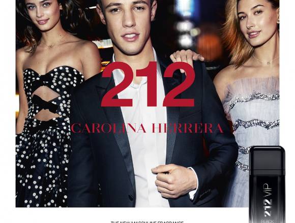 212 VIP BLACK OWN THE PARTY NYC, C. Herrera 100 ML