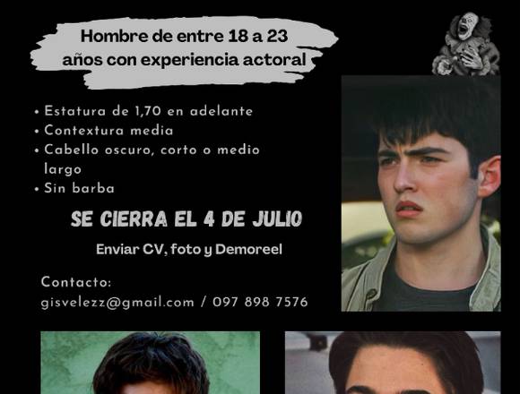 Casting para cortometraje en Quito - Ecuador.