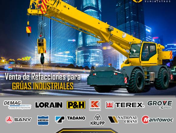 PARTES PARA GRUAS INDUSTRIALES