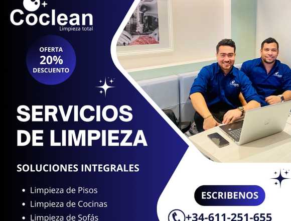 Servicios de Limpiezas Generales Para Pisos y Sofa