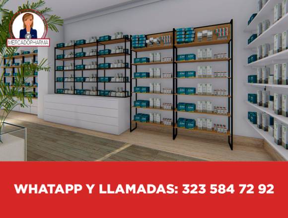 muebles para farmacias a la venta