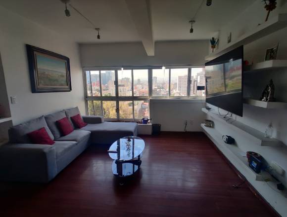 Ejecutivos! Hermoso depto tipo loft amueblado