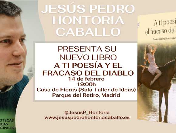 Jesús Pedro Hontoria Caballo presenta nuevo libro