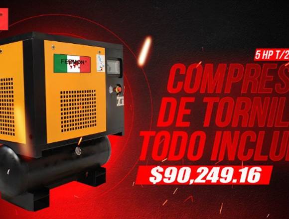 OFERTA COMPRESOR DE TORNILLO