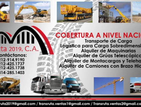 Alquiler Transporte de Carga 