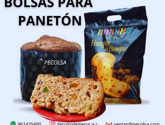 BOLSAS PARA PANETON-PECOLSA