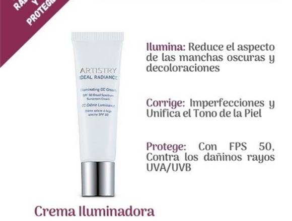 CREMA ILUMINADORA ARTISTRY CON  50 FPS 