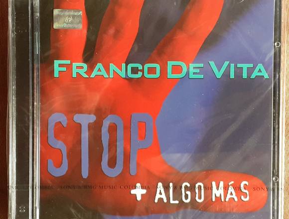 CD + DVD FRANCO DE VITA “STOP + ALGO MÁS” NUEVO
