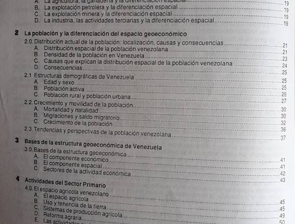Geografía Económica De Venezuela 2° Año H. Zamora