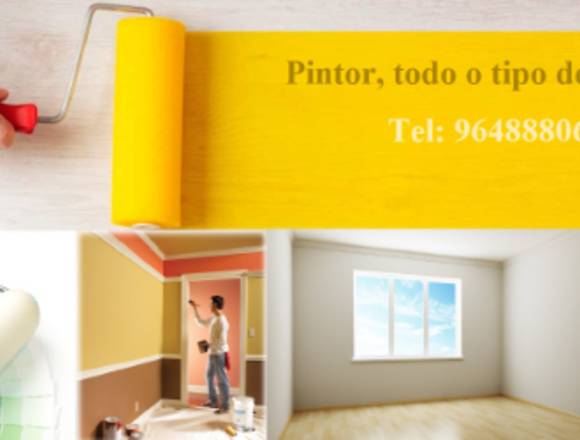 Serviços profissionais de pinturas