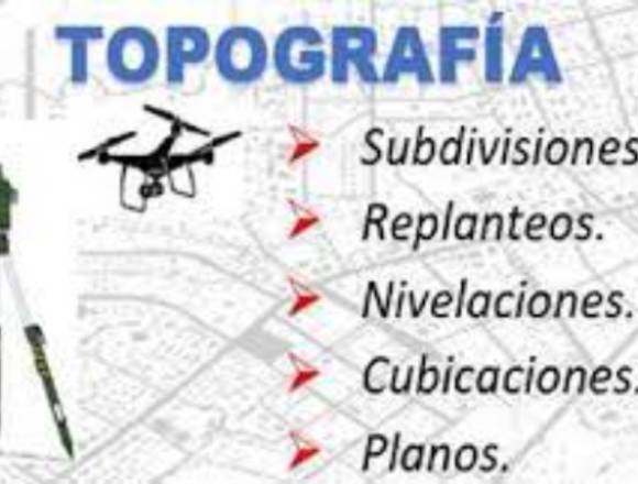 Trabajos topograficos