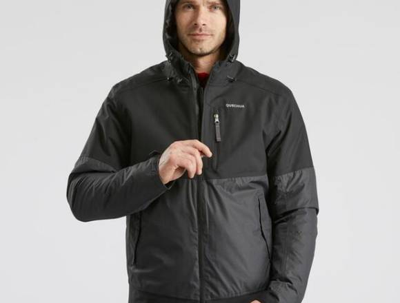 CHAQUETA NIEVE SH100 NEGROHOMBRE QUECHUA