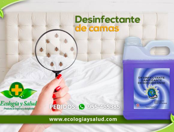 Desinfectante ecologico para camas