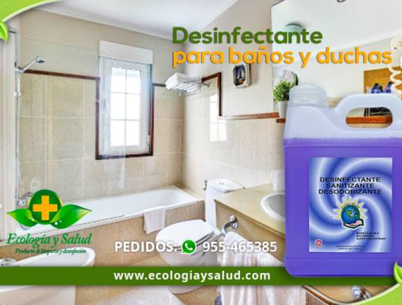 Desinfectante ecologico para duchas