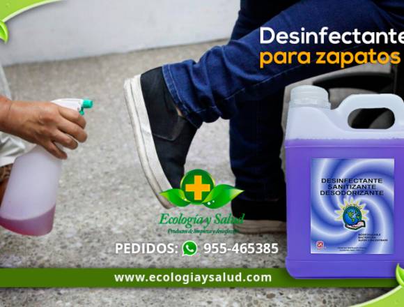 Desinfectante ecologico para zapatos	