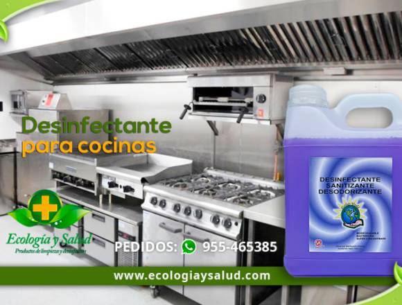 Desinfectante ecologico para pisos de cocinas