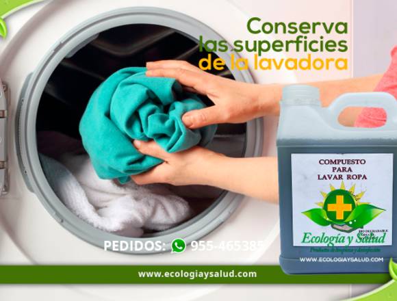 Detergente Ecológico para Ropa Ilumina los colores