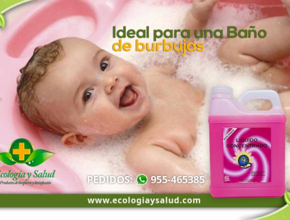 Jabon ecologico delicado para bebes