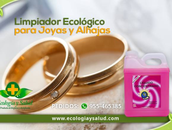 Limpiador ecologico de alhajas