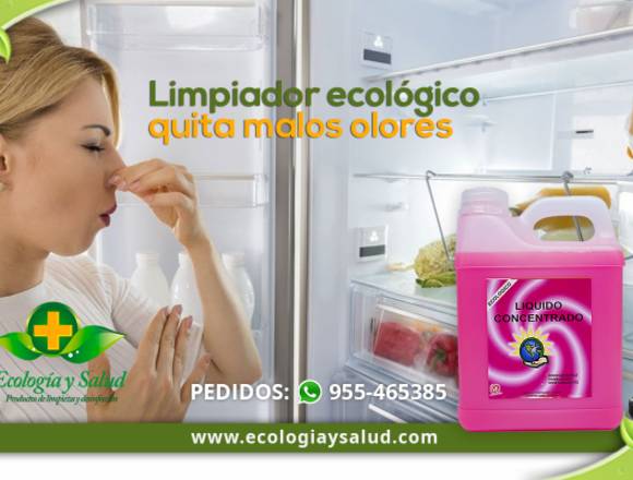 Limpiador ecologico de heladeras