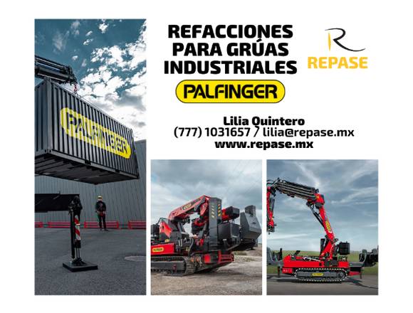 REFACCIONES PARA GRÚAS INDUSTRIALES PALFINGER