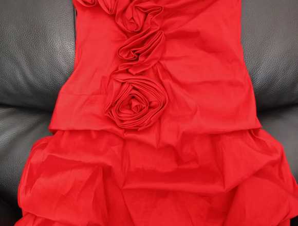 Vestido de fiesta rojo