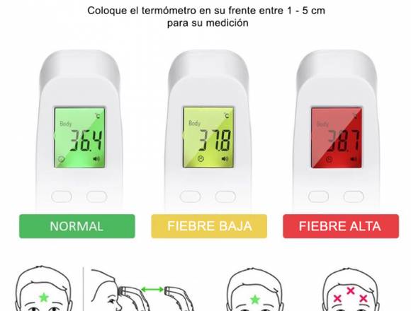 Termómetros infrarrojos